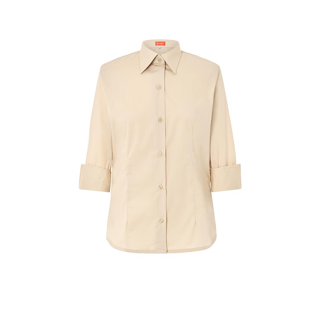 Camisa Mujer Cuello Camisero Manga 3/4 Milan - 932139 