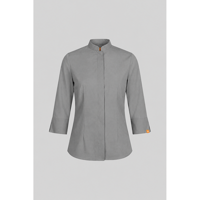 Camisa Mujer Cuello Mao Manga 3/4 Dinar - 940139 