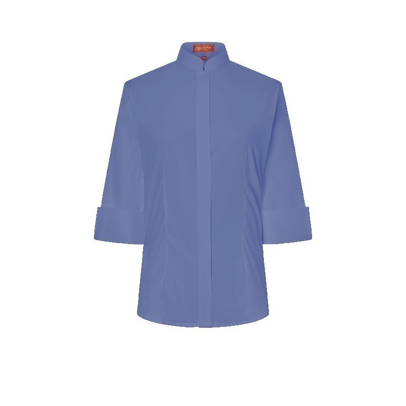 Camisa Mujer Cuello Mao Manga 3/4 Dinar - 940139 
