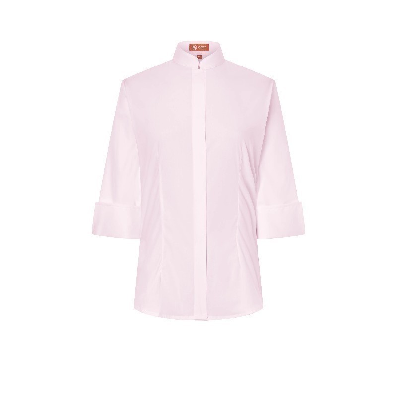 Camisa Mujer Cuello Mao Manga 3/4 Dinar - 940139 