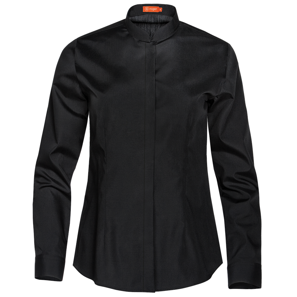 Camisa Mujer Cuello Mao Manga Larga Dinar - 984139 