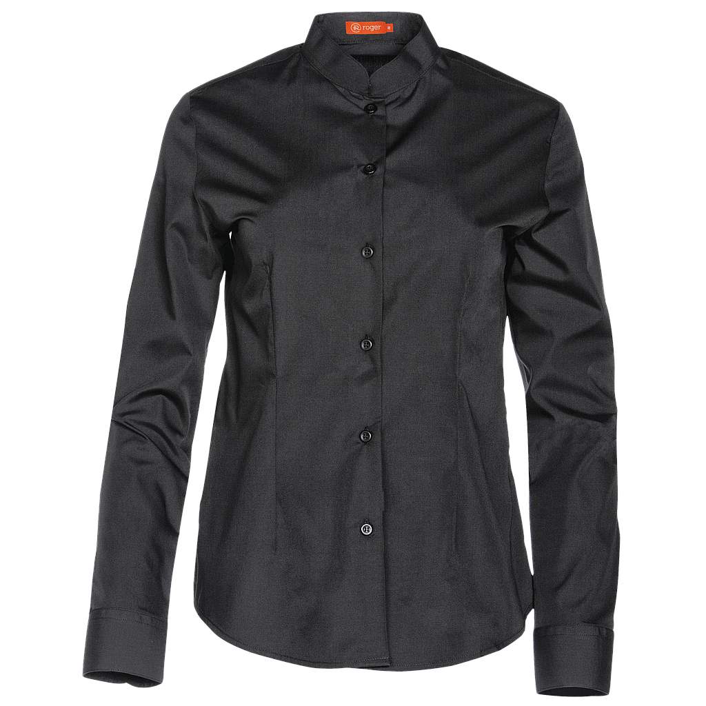 Camisa Mujer Cuello Mao Manga Larga Gabin - 941141 
