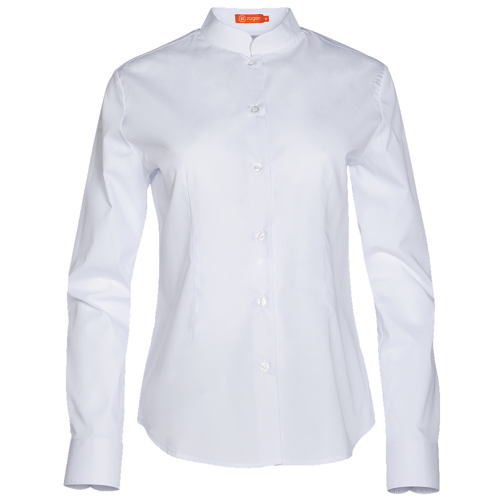 Camisa cuello mao manga larga new arrivals