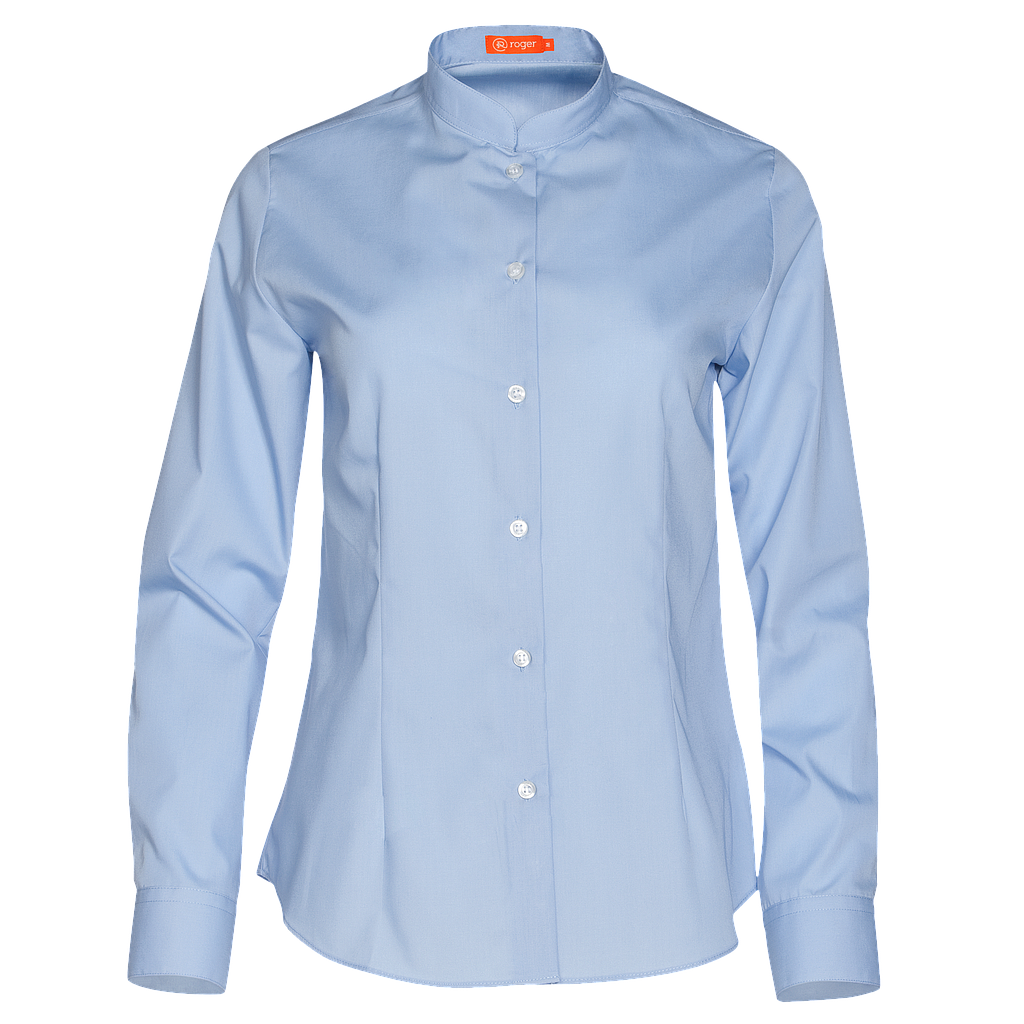 Camisa Mujer Cuello Mao Manga Larga Gabin - 941141 