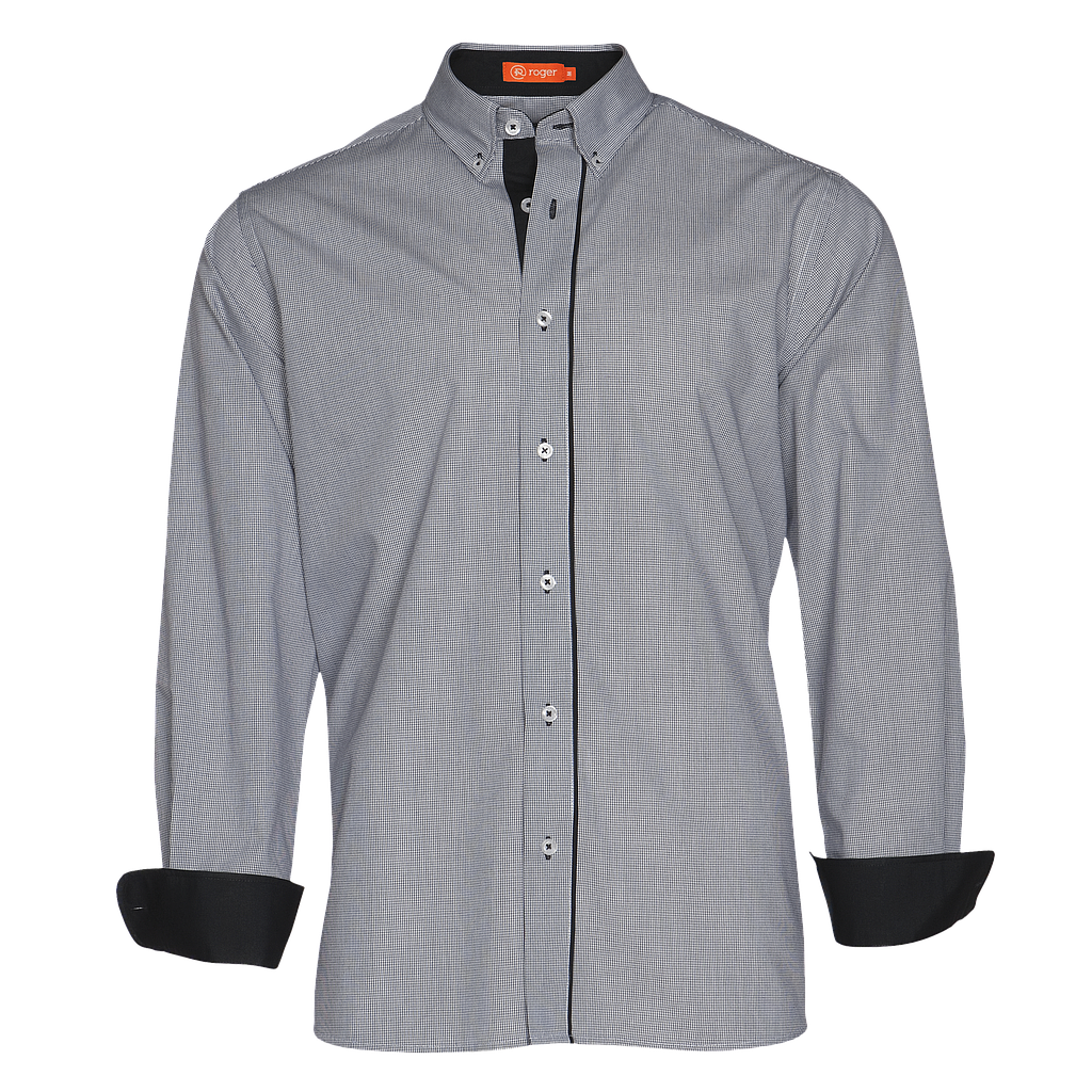 Camisa Hombre Cuello Camisero Manga Larga Plaid - 950151 