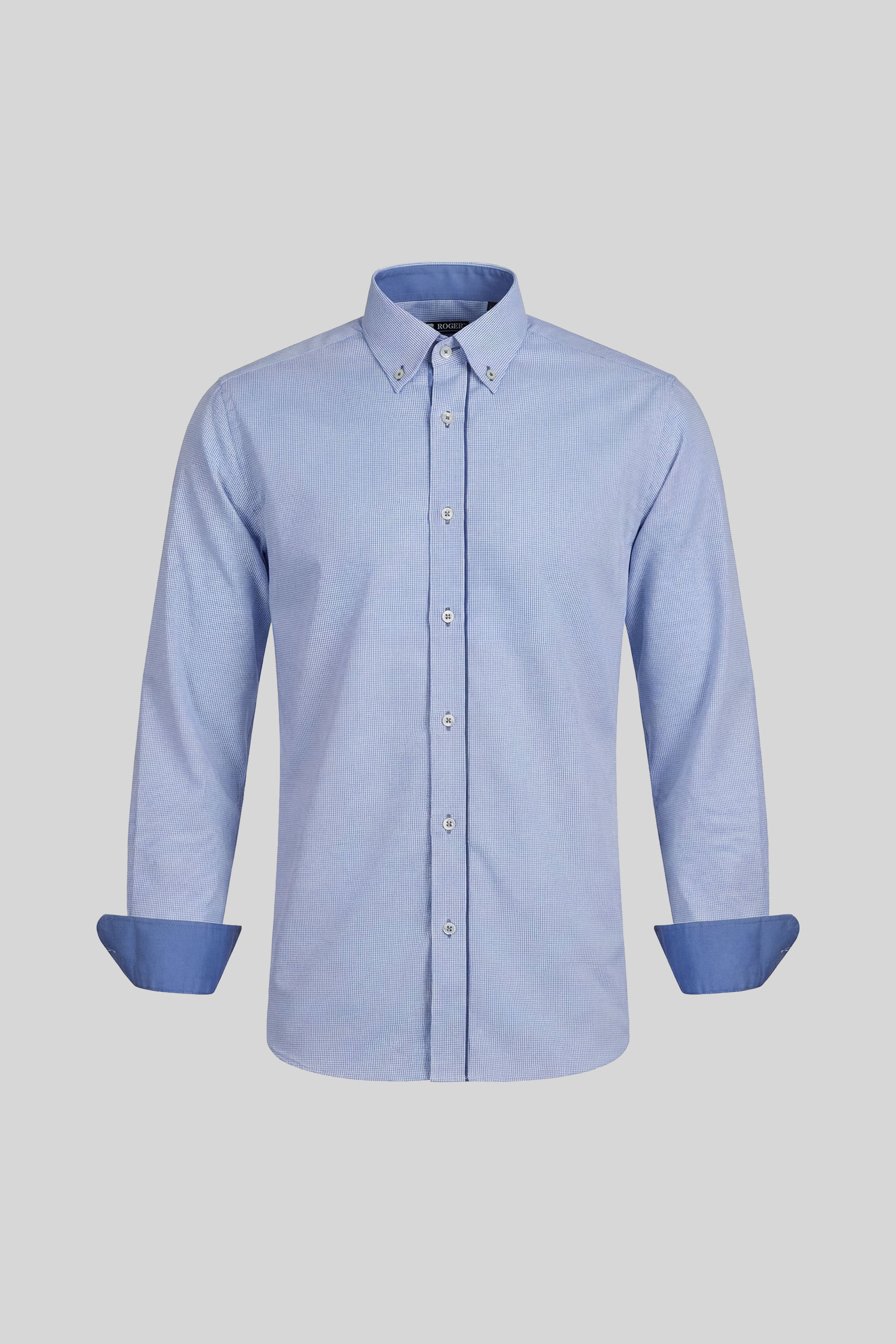 Camisa Hombre Cuello Camisero Manga Larga Plaid - 950151 