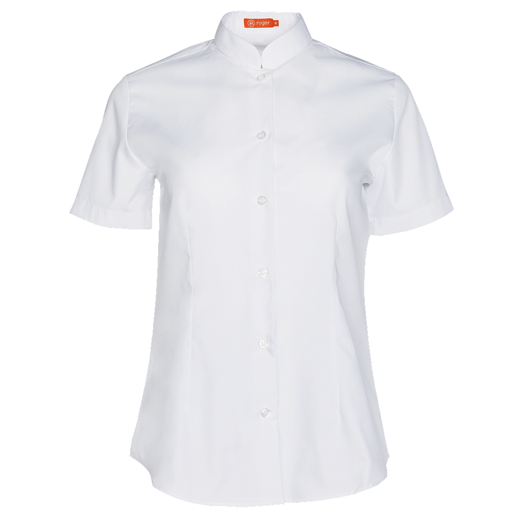 Camisa Mujer Cuello Mao Manga Corta Yuan - 947140 