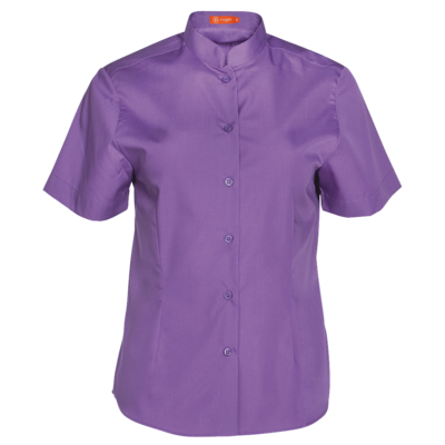 Camisa Mujer Cuello Mao Manga Corta Yuan - 947140 