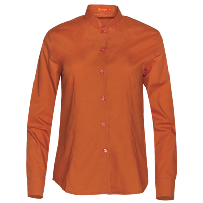 Camisa Mujer Cuello Mao Manga Larga Yuan - 941140 