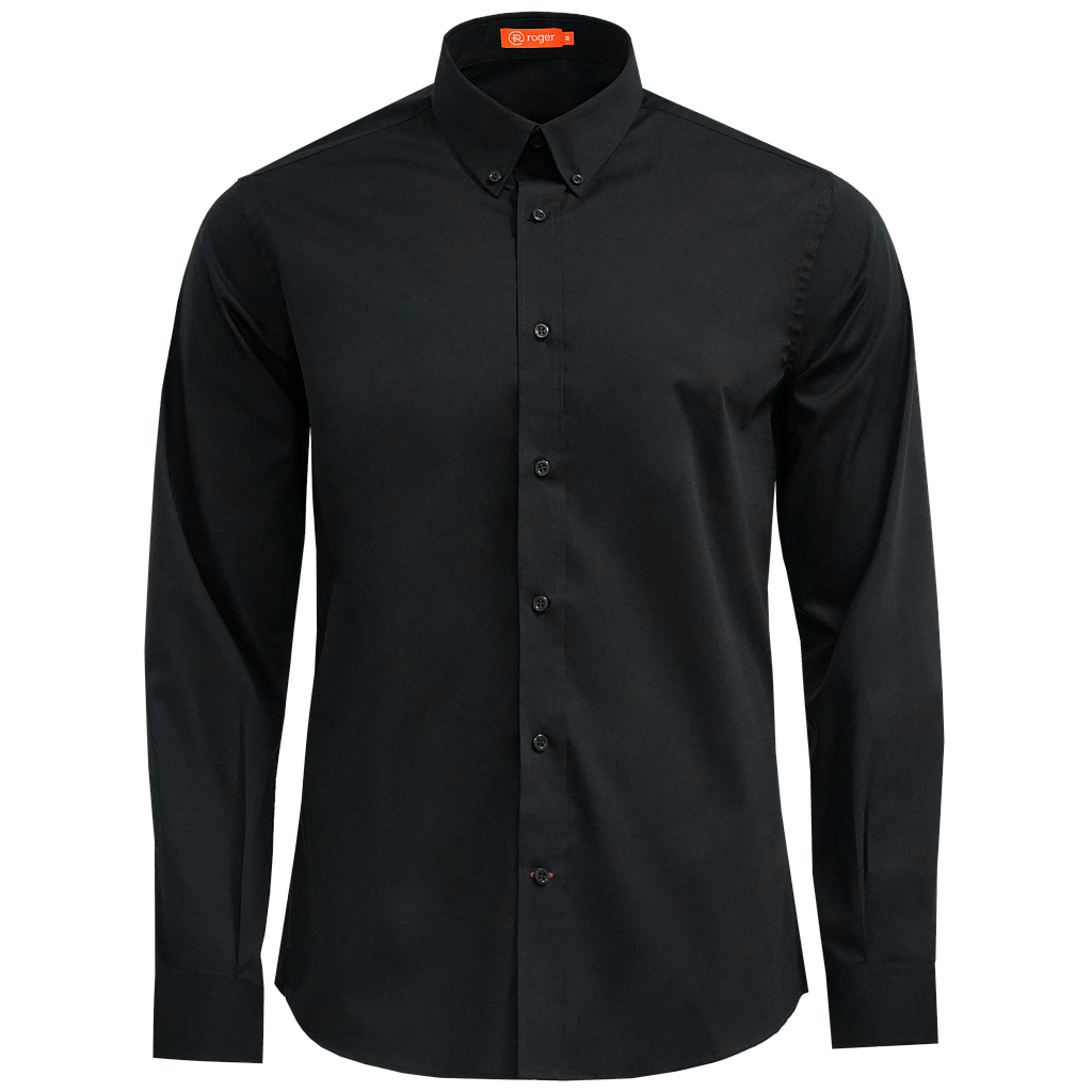 Camisa Hombre Cuello Camisero Manga Larga London 969139 Uniformes Roger