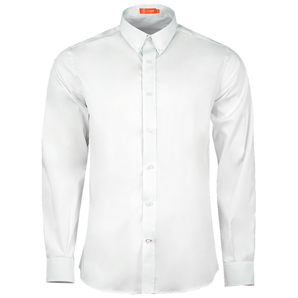 Camisa Hombre Cuello Camisero Manga Larga London 969139 Uniformes Roger