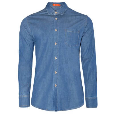 Camisa Hombre Cuello Camisero Manga Larga Shirley - 971193 (OUTLET hasta fin de existencias - 30% descuento s/precio original) 