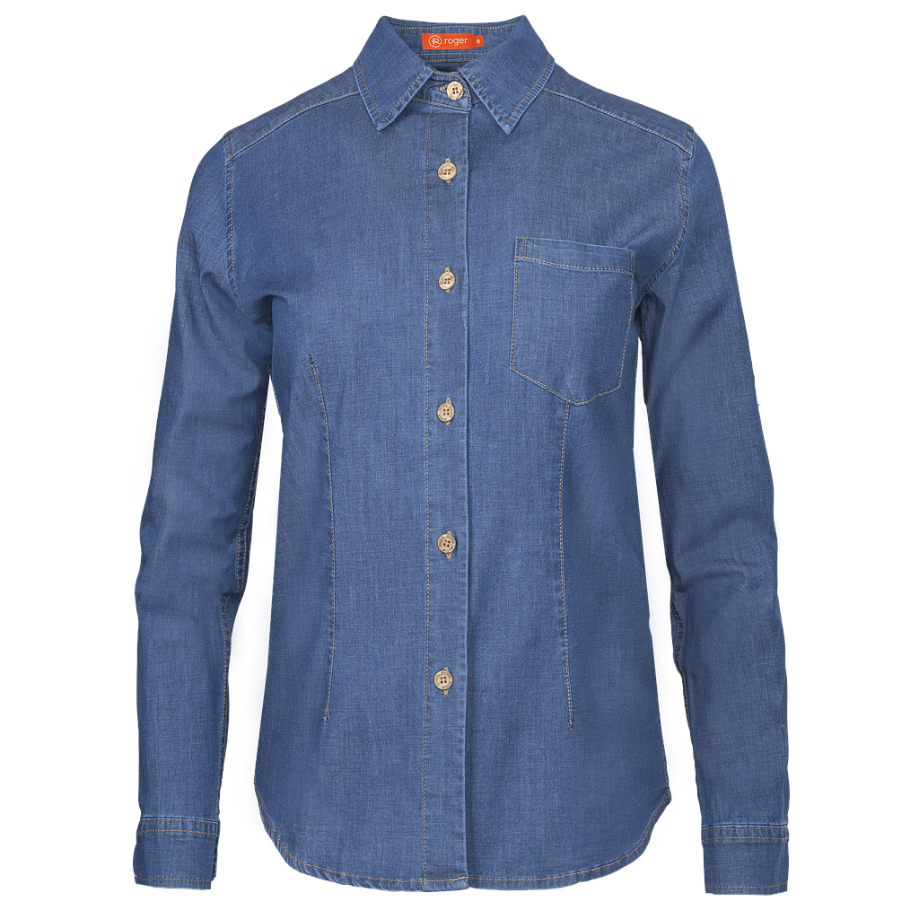 Camisa Mujer Cuello Camisero Manga Larga Shirley - 970193 (OUTLET hasta fin de existencias - 30% descuento s/precio original) 