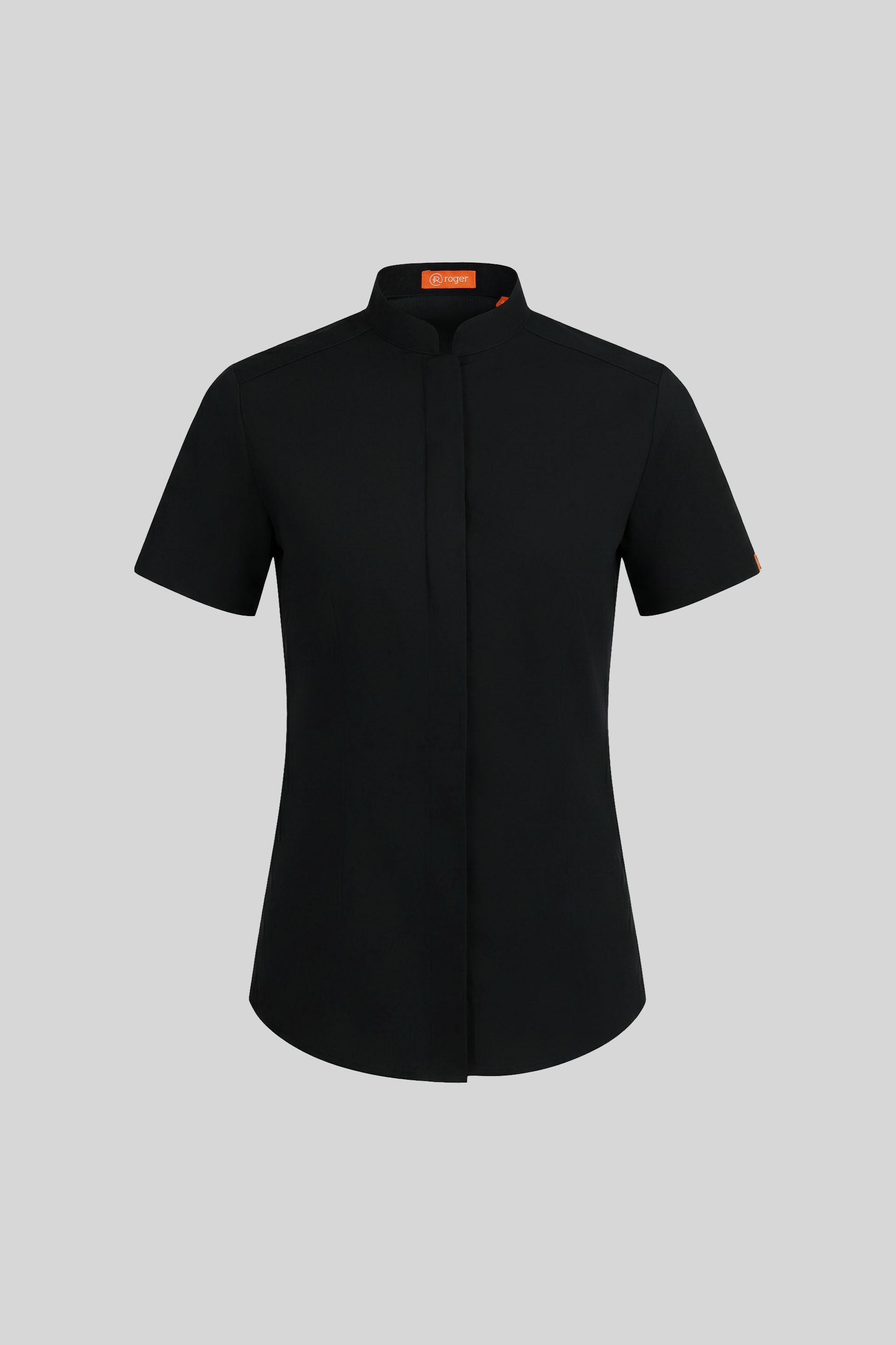 Camisa Mujer Cuello Mao Manga Corta Dinar - 985139 