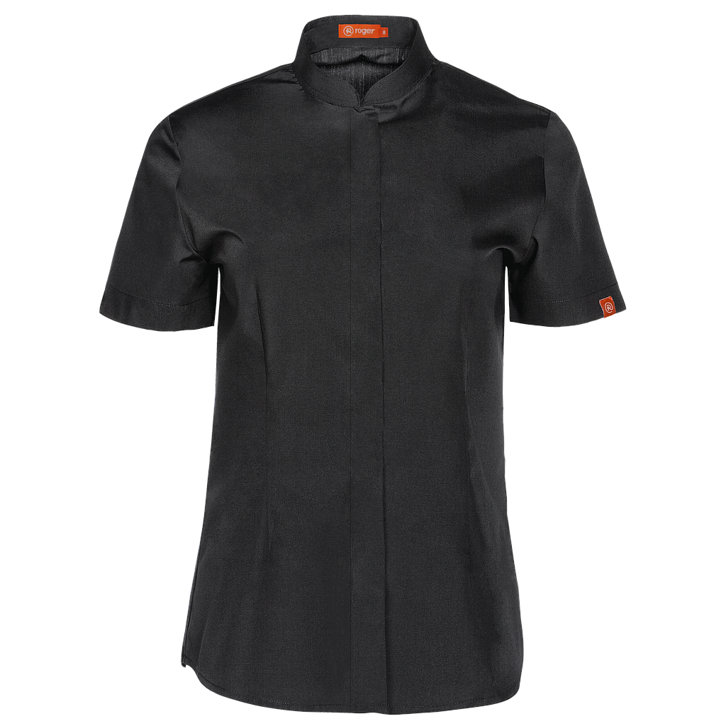 Camisa Mujer Cuello Mao Manga Corta Dinar - 985139 