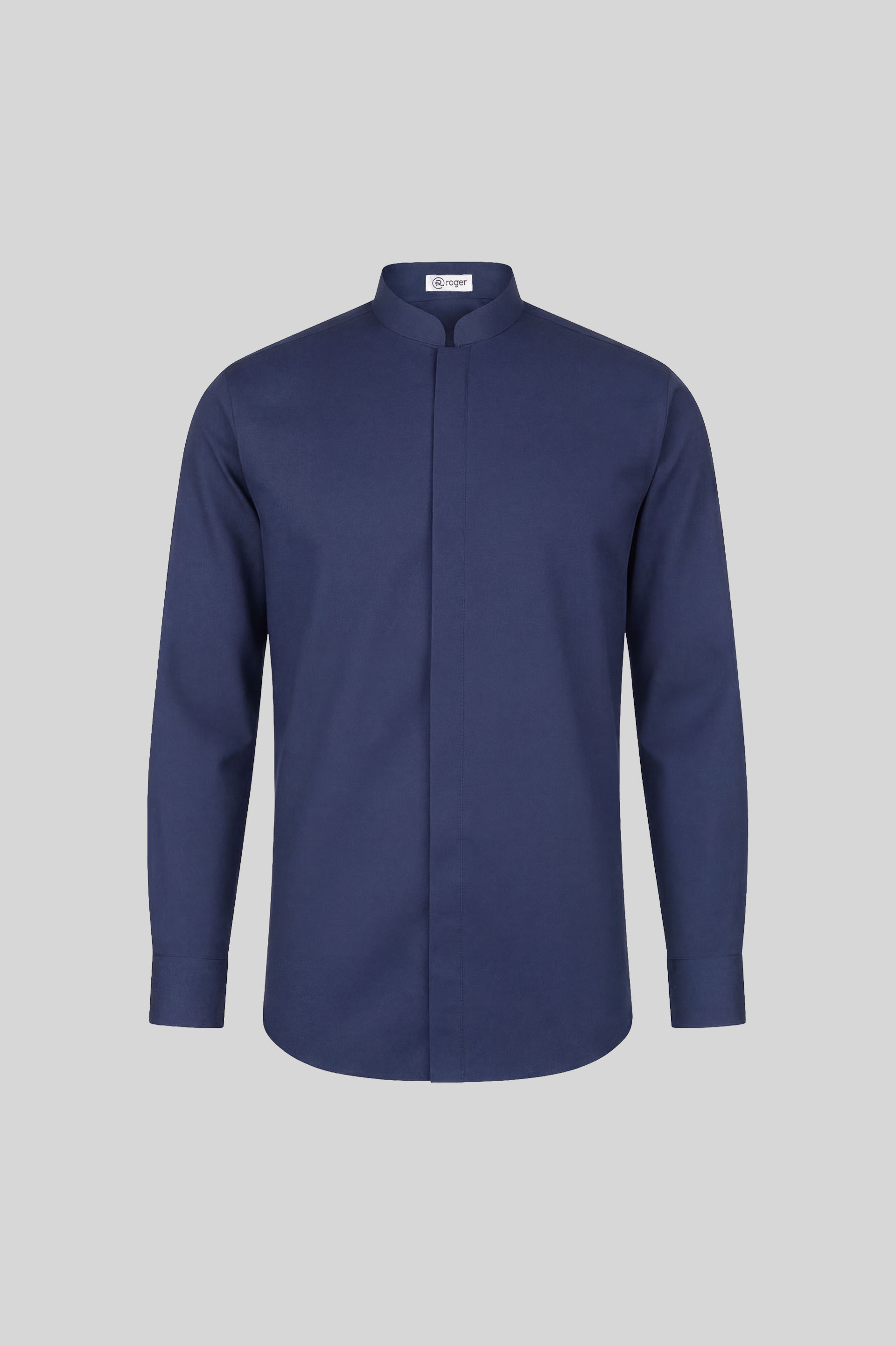 Camisa Hombre Cuello Mao Manga Larga Alameda - 922138 