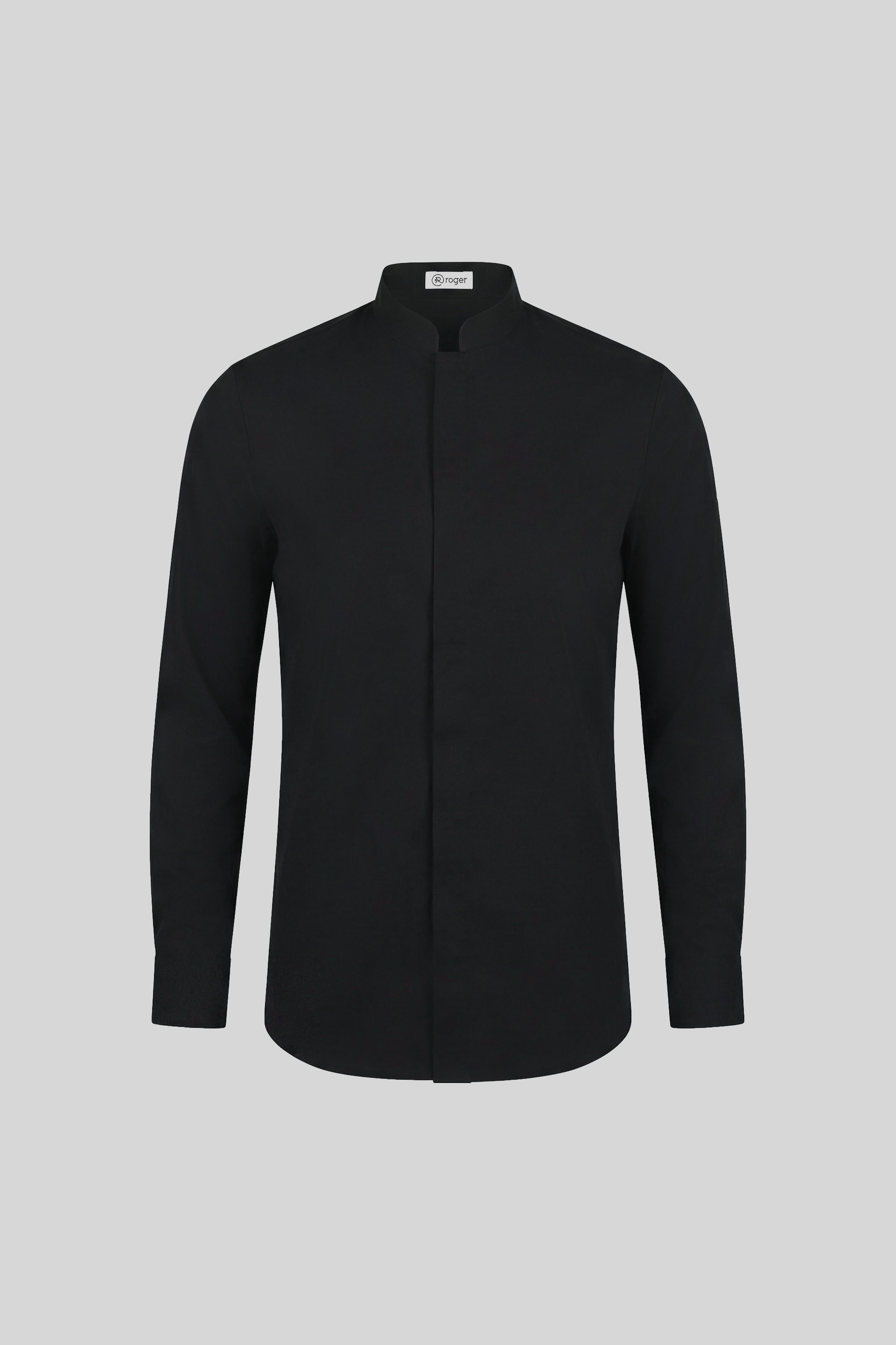 Camisa Hombre Cuello Mao Manga Larga Alameda - 922138 