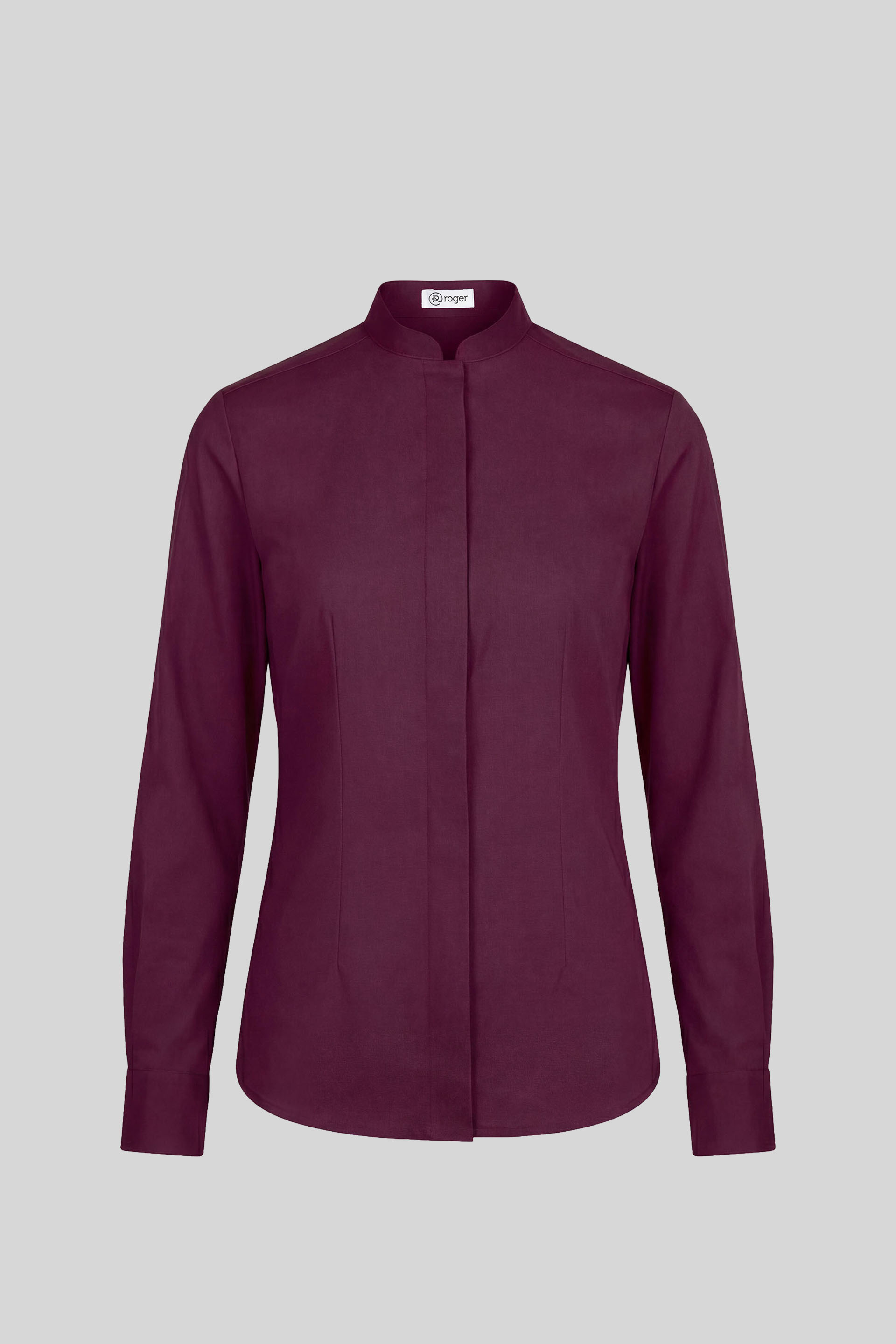 Camisa Mujer Cuello Mao Manga Larga Alameda - 984138 