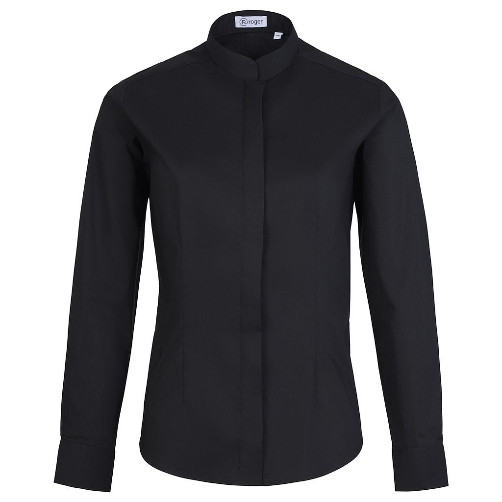 Camisa Mujer Cuello Mao Manga Larga Alameda - 984138 