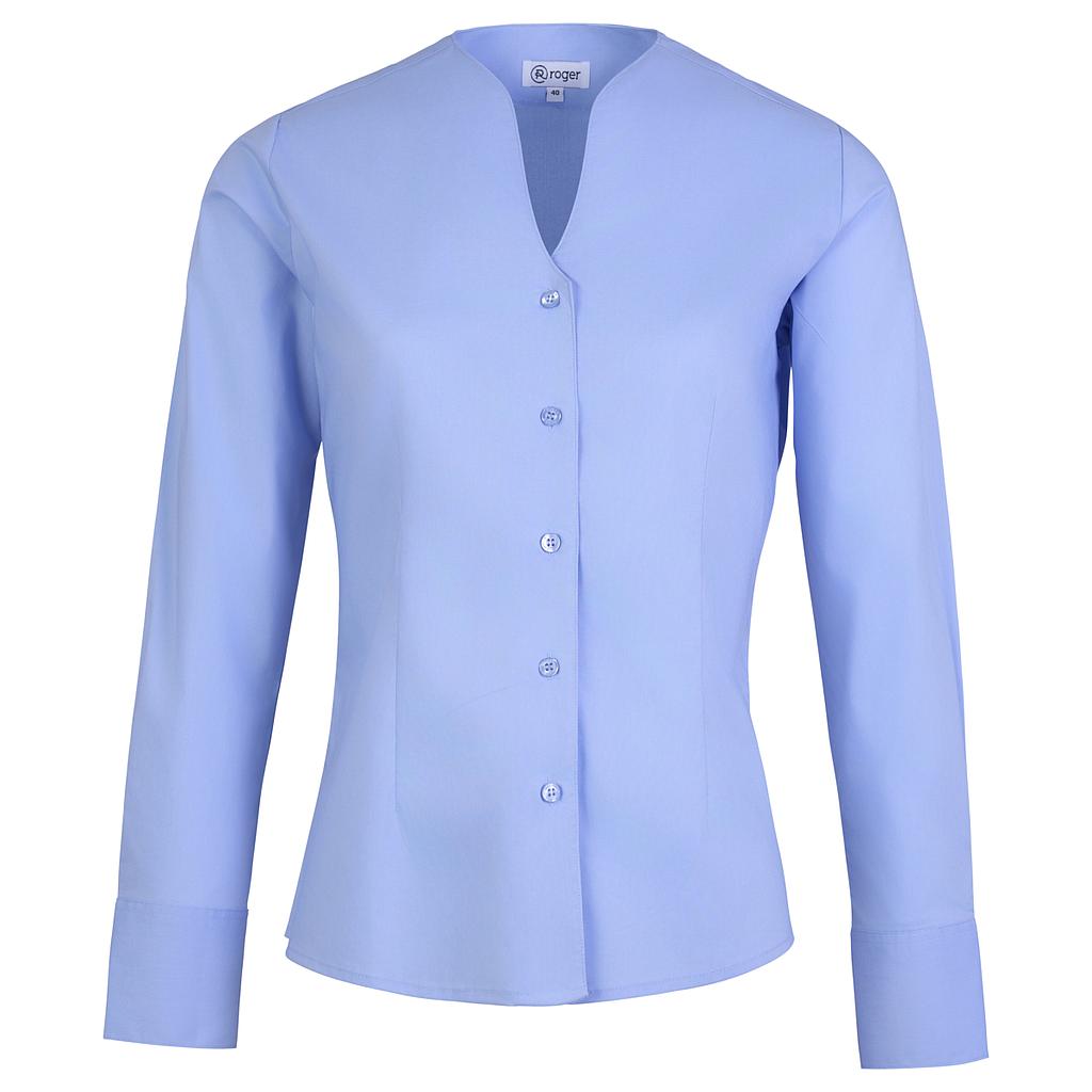 Camisa Mujer Cuello en "V" Manga Larga Alameda - 965138 