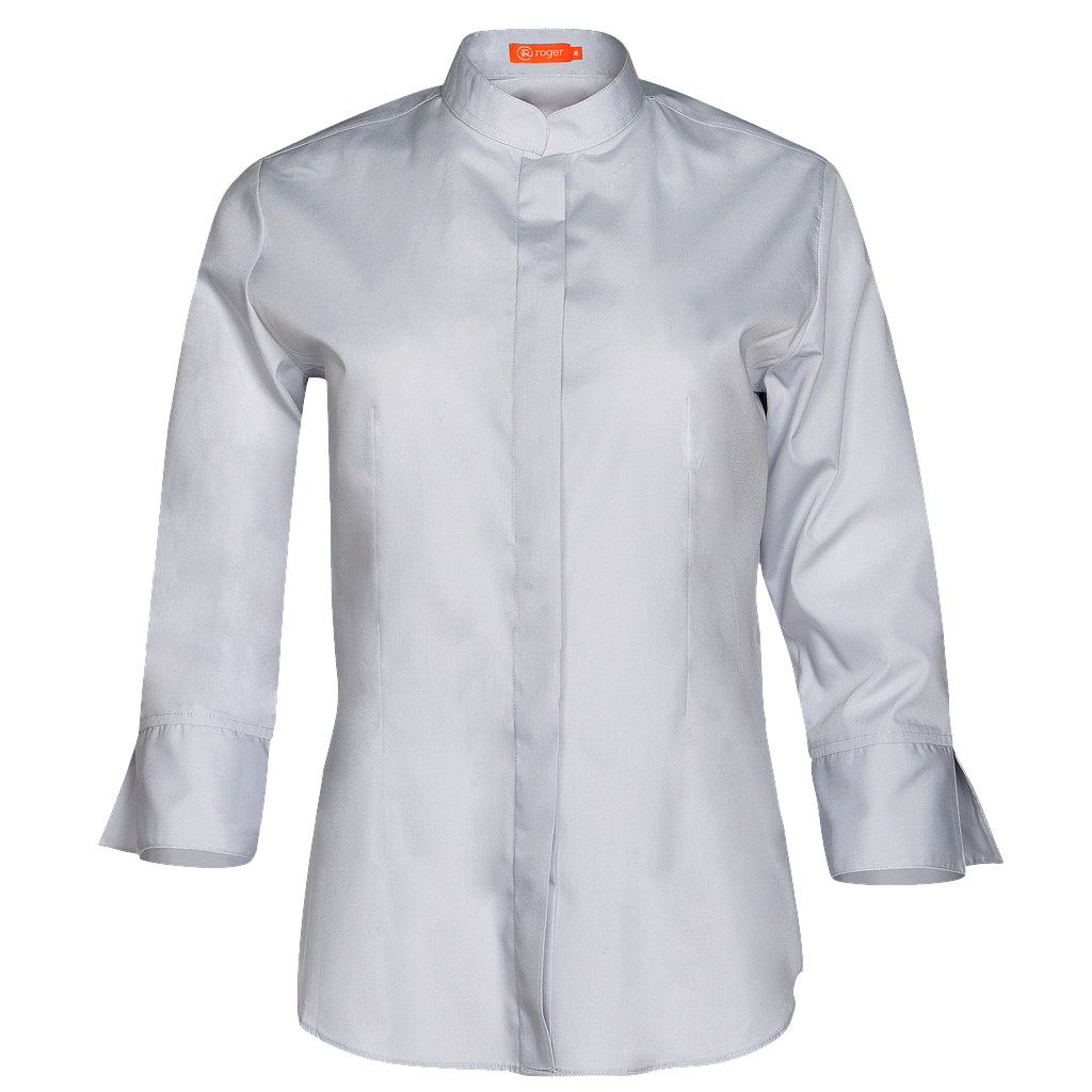 Camisa Mujer Cuello Mao Manga 3/4 Aiko - 940140 (OUTLET hasta fin de existencias - 25% descuento s/precio original)