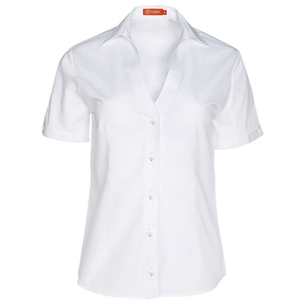 Camisa Mujer M/C c/Camisero "V" - 964140 (OUTLET hasta fin de existencias - 65% descuento s/precio original)  