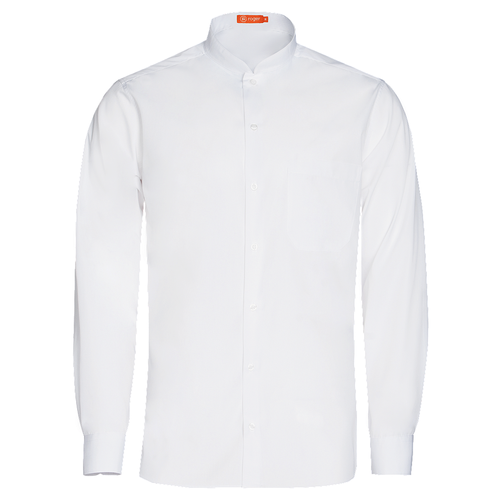 Camisa Hombre Cuello Mao Manga Larga Yuan - 921140 