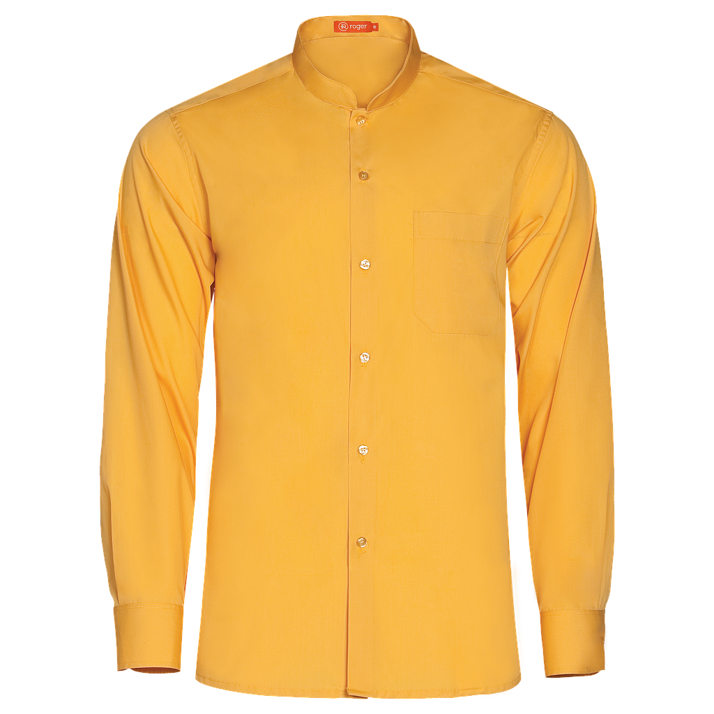 Camisas con cuello mao para hombres new arrivals
