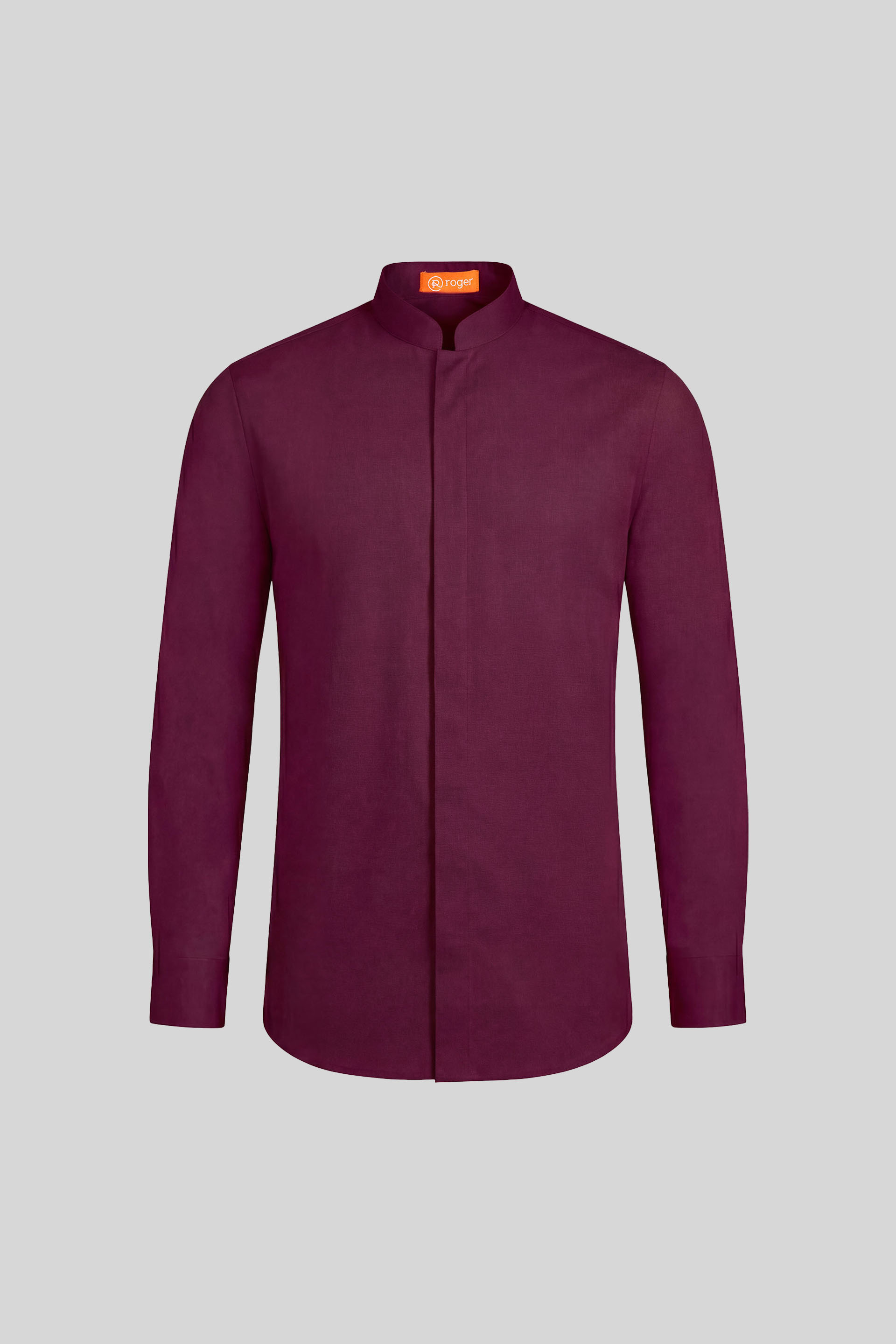 Camisa Hombre Cuello Mao Manga Larga Dinar - 982139 