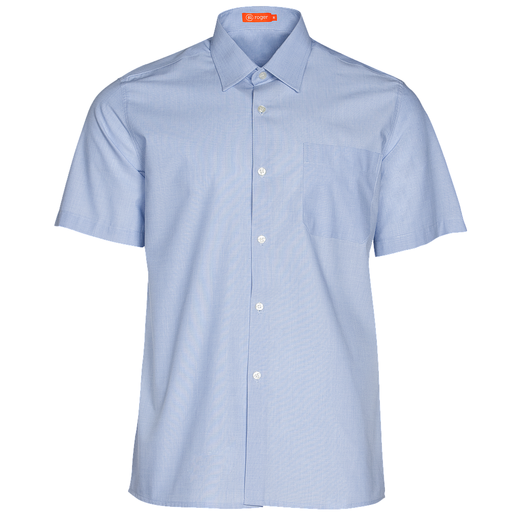 Camisa Hombre Cuello Camisero Manga Corta Breeze 926148 Uniformes Roger