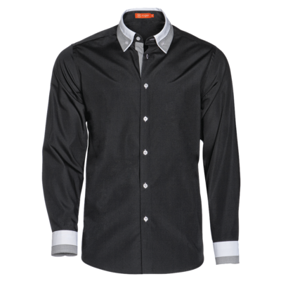 Camisa Hombre Combinada c/Doble Puño - 951140 (OUTLET hasta fin de existencias - 30% descuento s/precio original) 