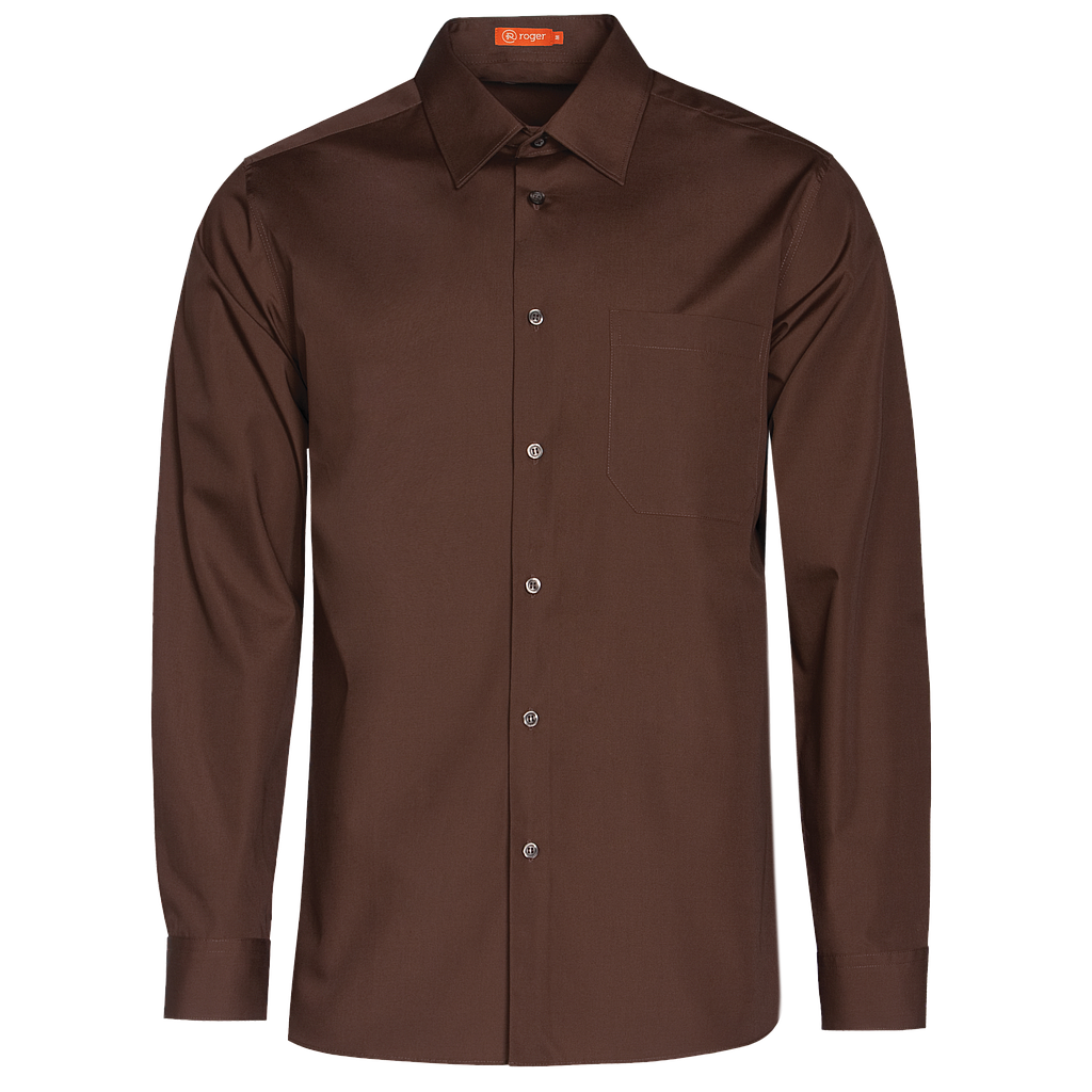 Camisa Hombre Cuello Camisero Manga Larga Caine - 920140 (OUTLET hasta fin de existencias - 50% descuento s/precio original)