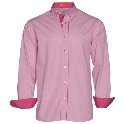 Camisa Hombre Cuello Camisero Manga Larga Plaid - 950151 (Color OUTLET hasta fin de existencias - 30% descuento s/precio original)  