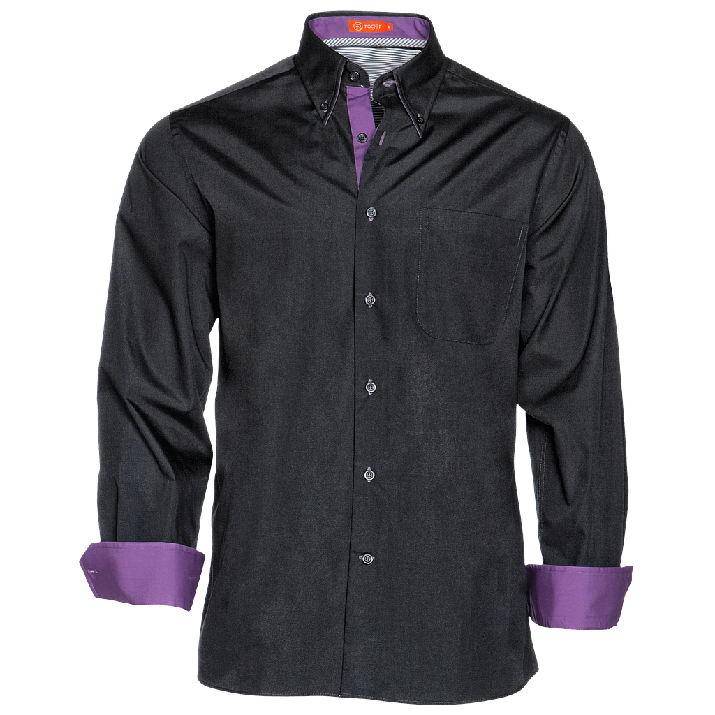 Camisa Hombre Cuello Camisero Manga Larga Nilo - 924140 (Color OUTLET hasta fin de existencias - 50% descuento s/precio original) 