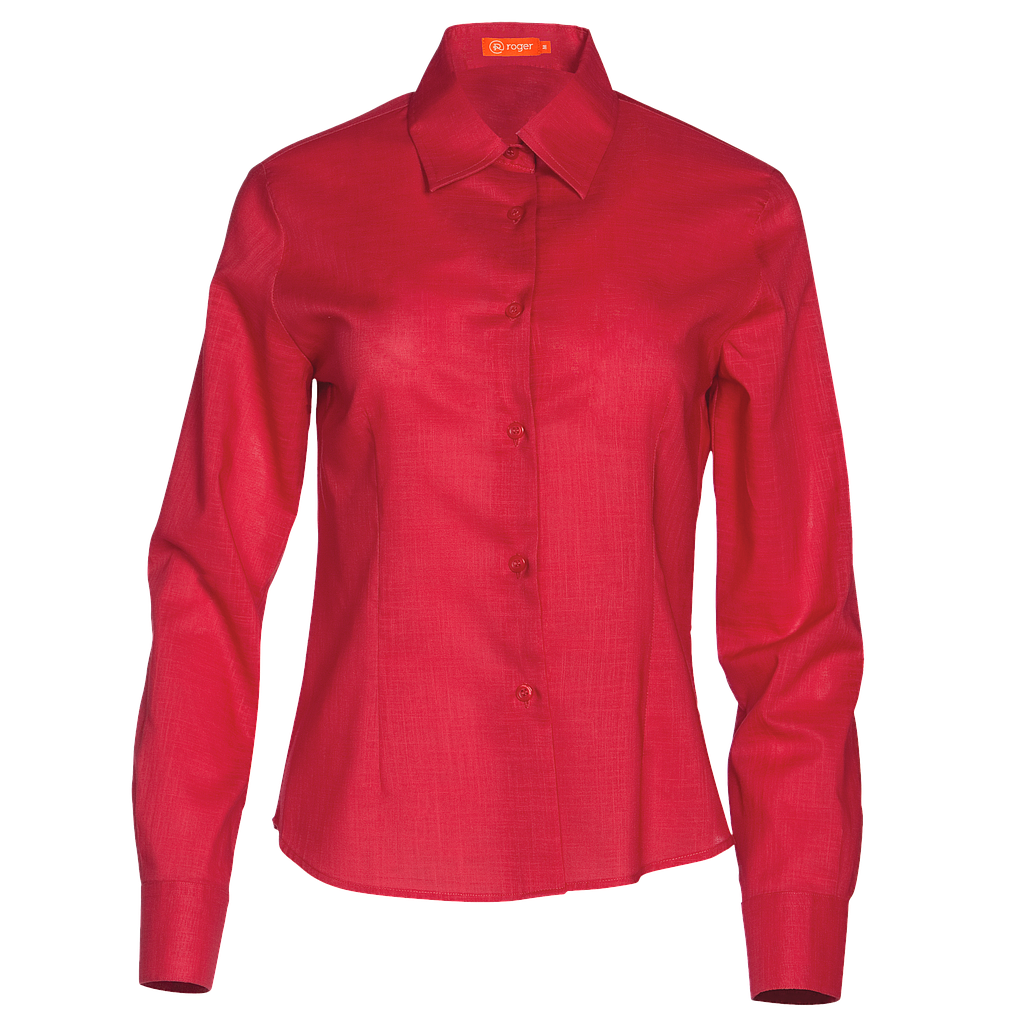 Camisa Mujer Cuello Camisero Manga Larga Florida - 931144 (Color OUTLET hasta fin de existencias - 70% descuento s/precio original) 