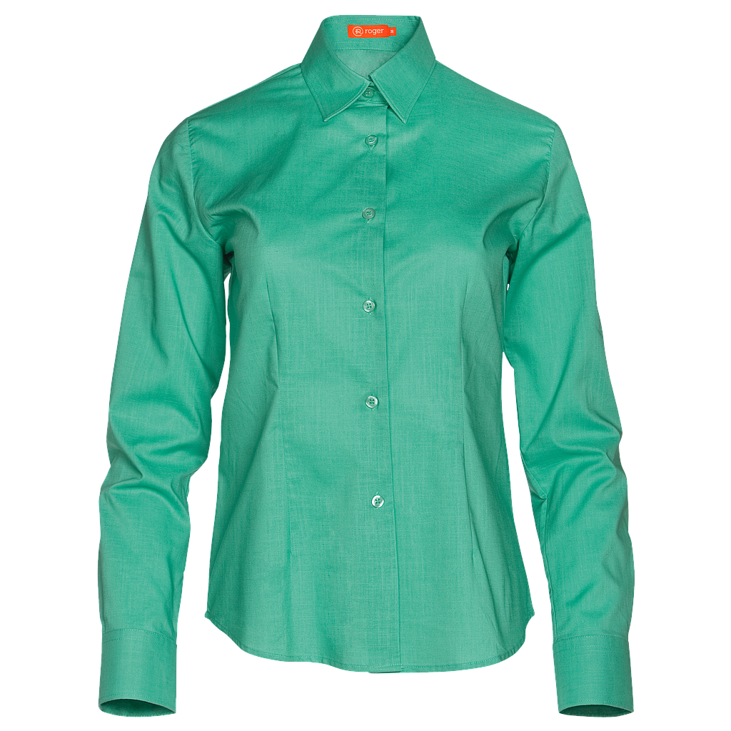 Camisa Mujer Cuello Camisero Manga Larga Florida - 931144 (Color OUTLET hasta fin de existencias - 70% descuento s/precio original) 