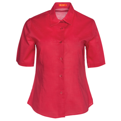 Camisa Mujer Cuello Camisero Manga Corta Florida - 937144 (Color OUTLET hasta fin de existencias - 70% descuento s/precio original) 