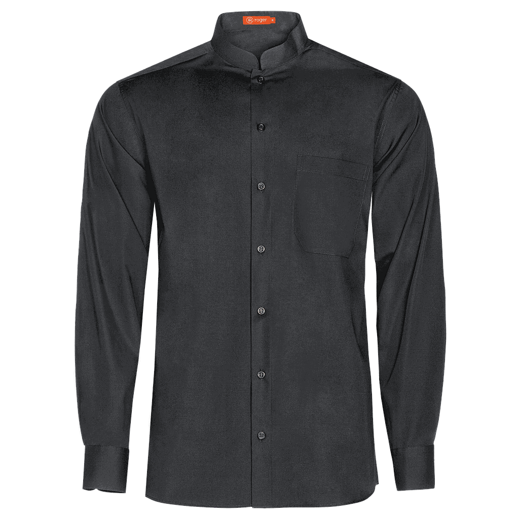 Camisa Hombre Cuello Mao Manga Larga Nobre - 921138 