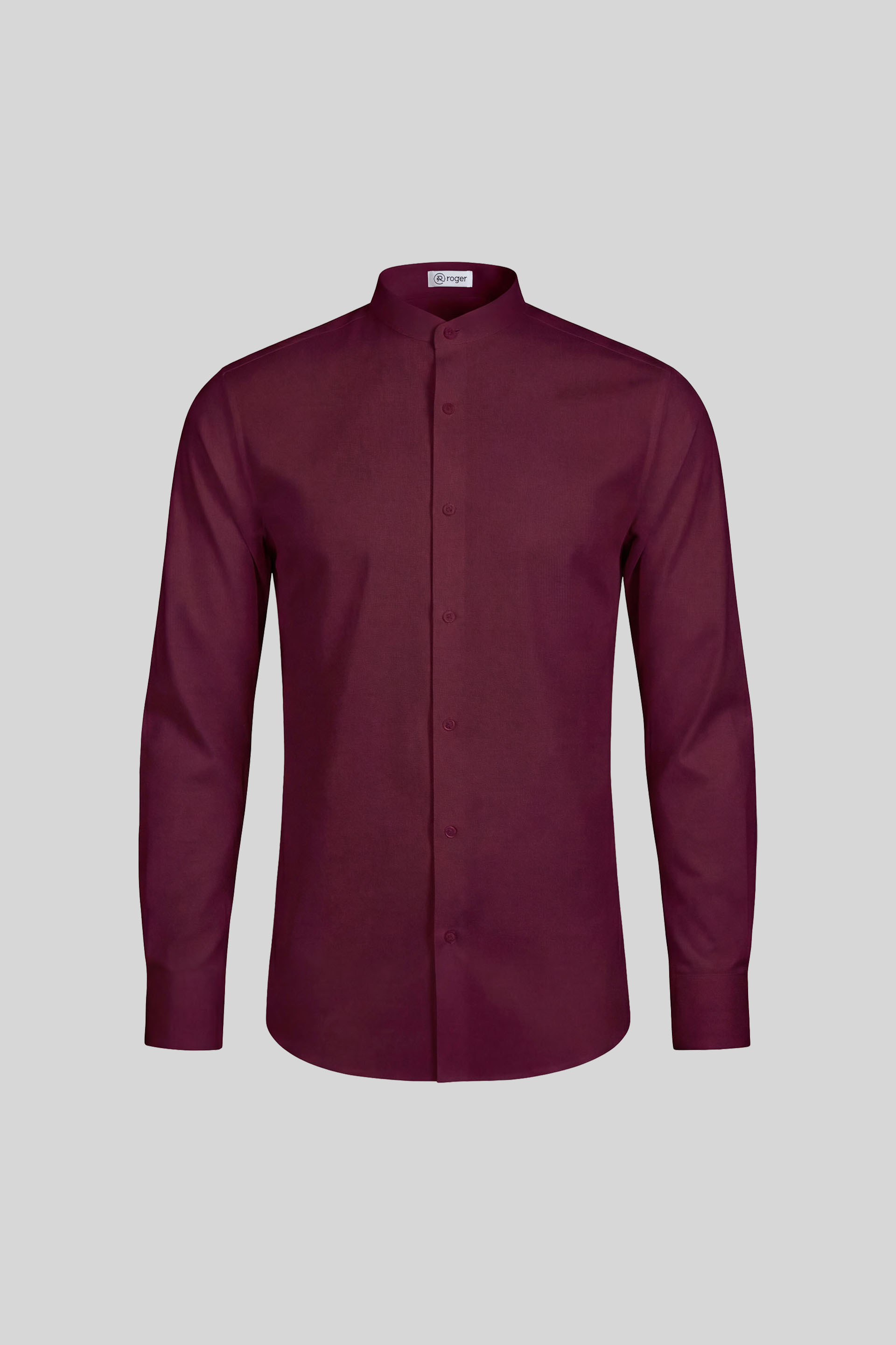 Camisa Hombre Cuello Mao Manga Larga Nobre - 921138 