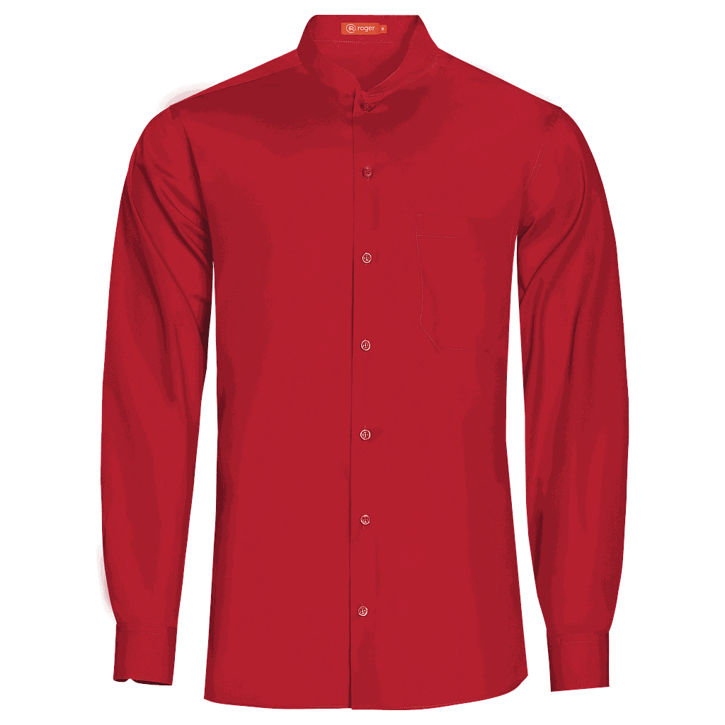 Camisa Hombre Cuello Mao Manga Larga Nobre - 921138 