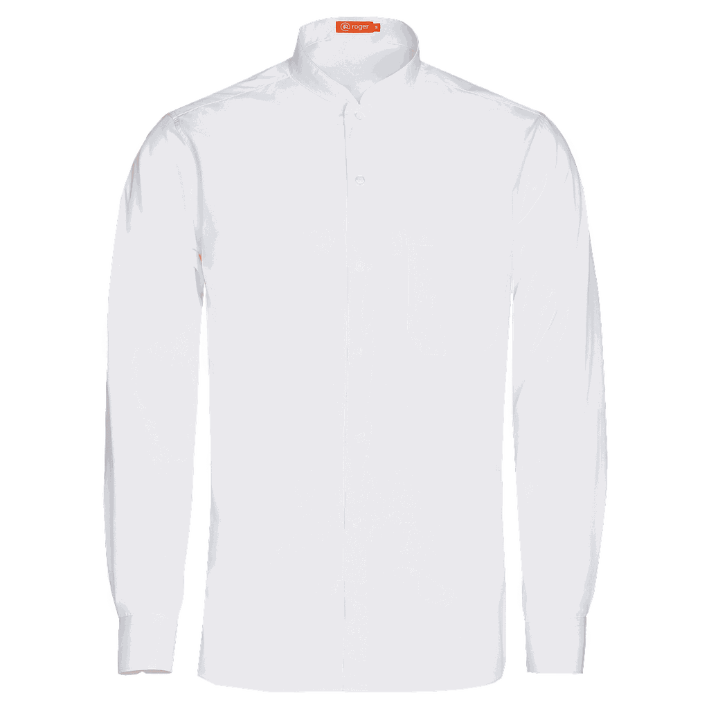 Camisa Hombre Cuello Mao Manga Larga Nobre - 921138 
