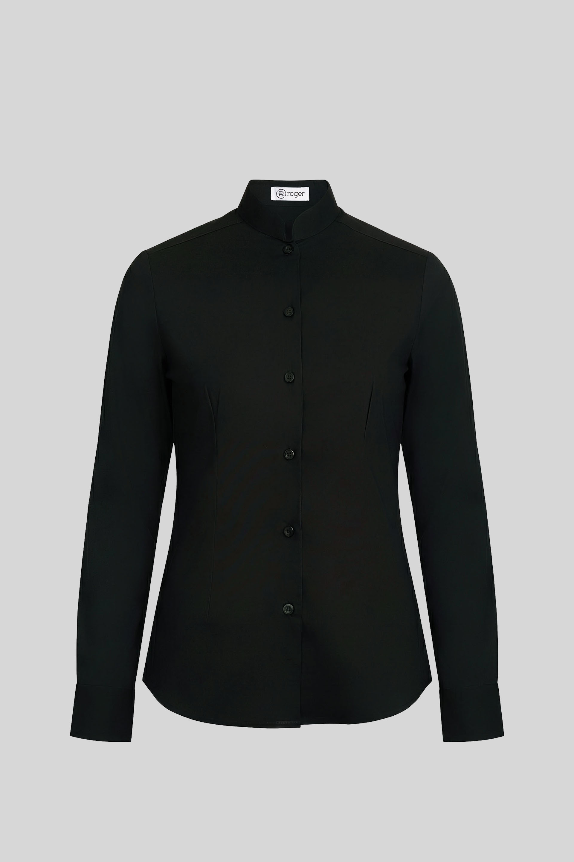 Camisa Mujer Cuello Mao Manga Larga Nobre - 941138 