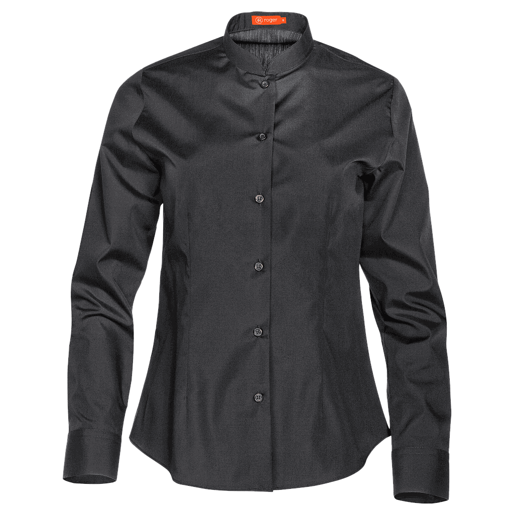Camisa Mujer Cuello Mao Manga Larga Nobre - 941138 