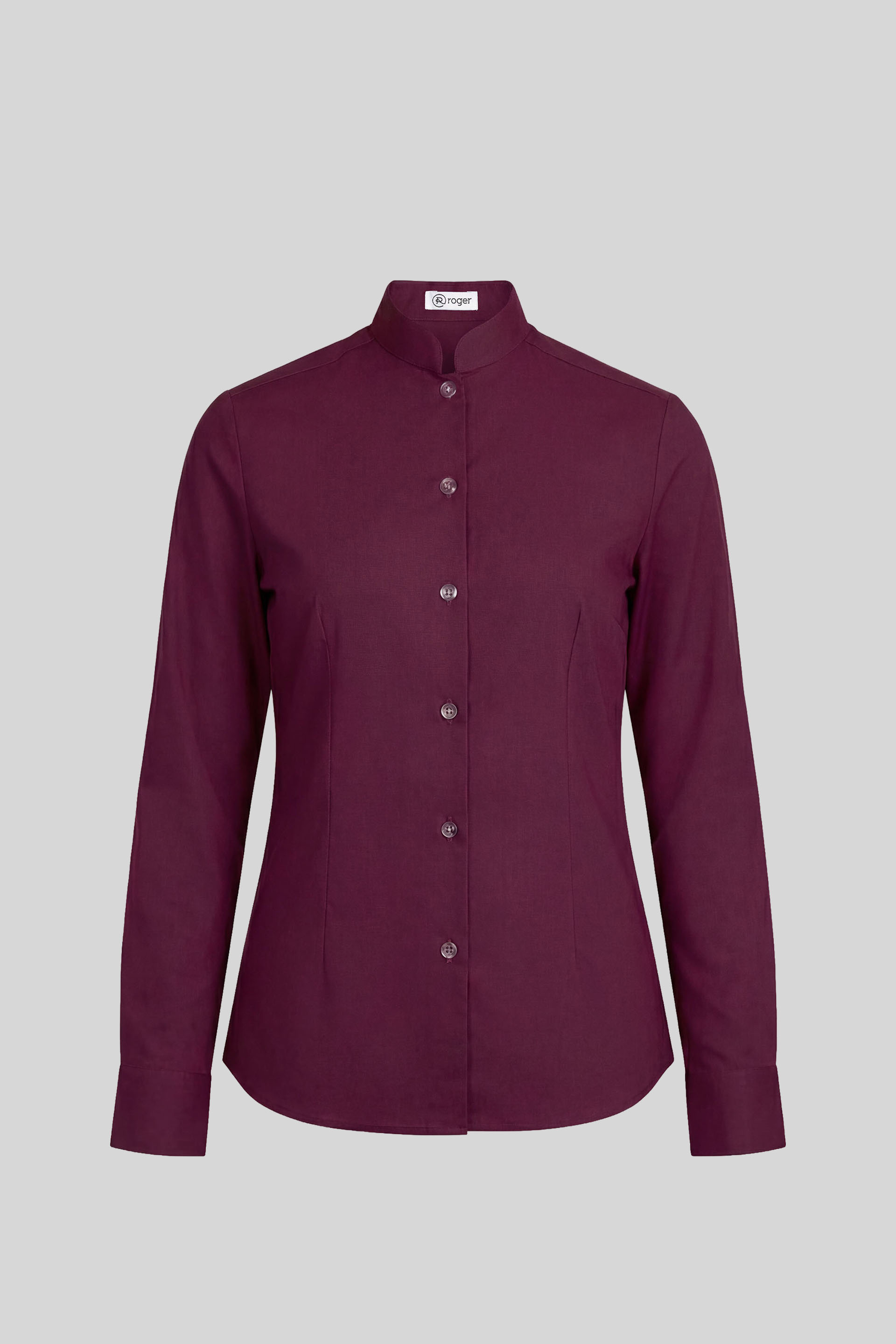 Camisa Mujer Cuello Mao Manga Larga Nobre - 941138 