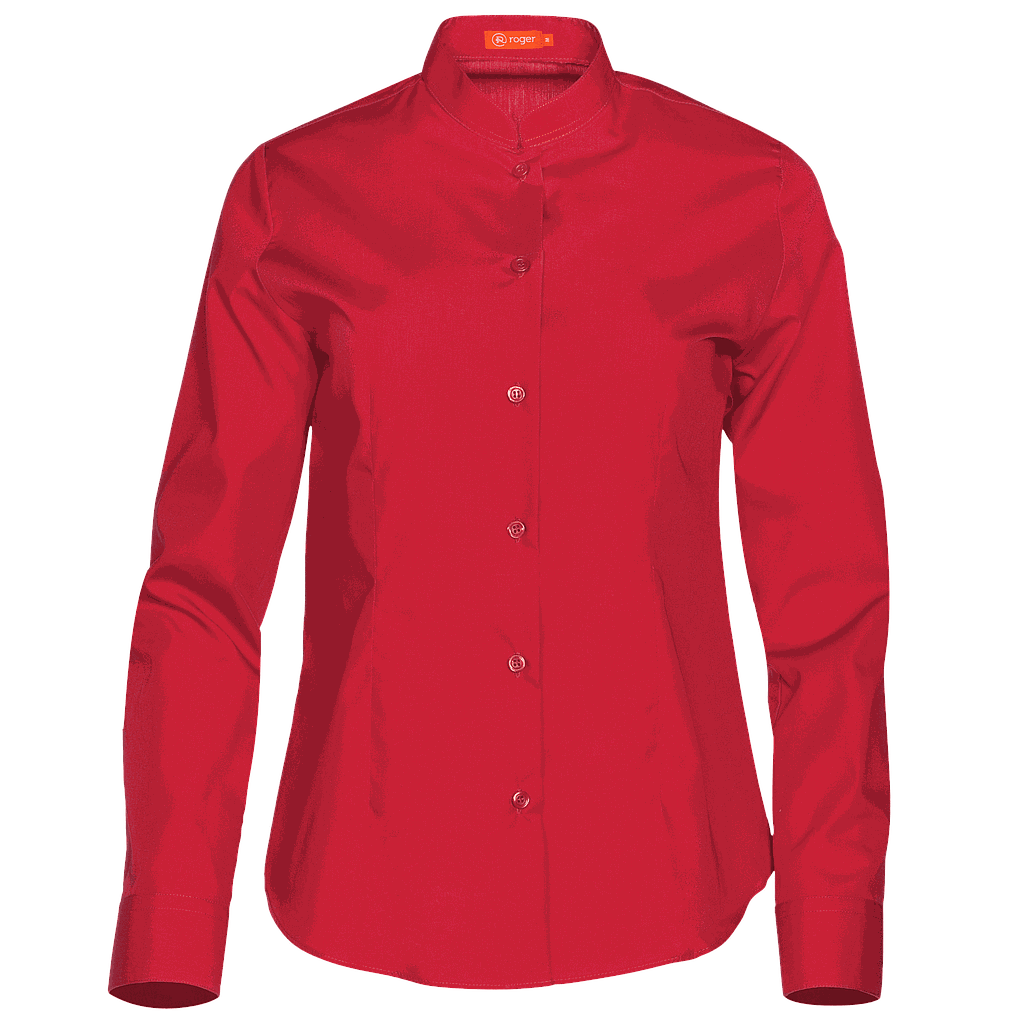 Camisa Mujer Cuello Mao Manga Larga Nobre - 941138 