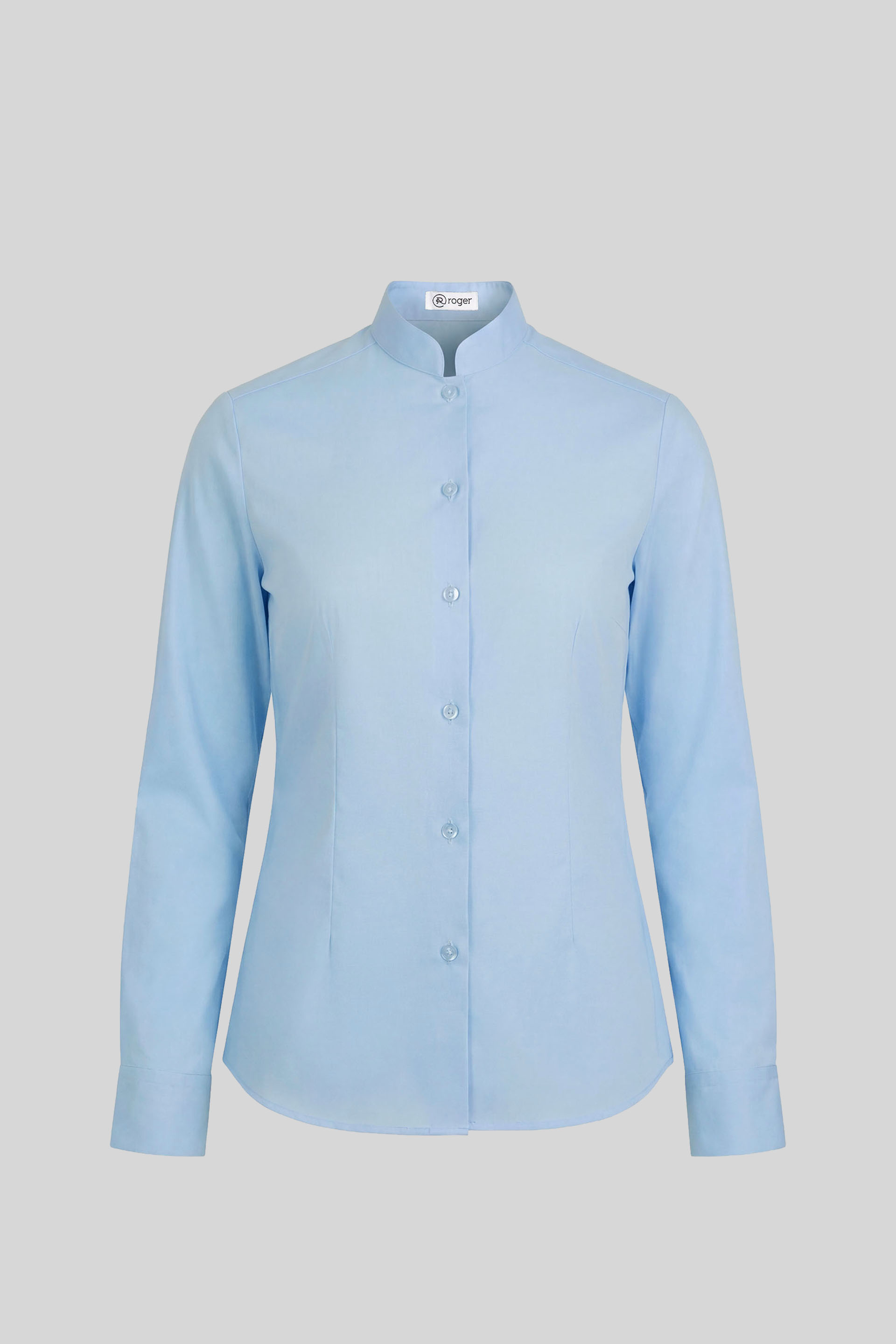 Camisa Mujer Cuello Mao Manga Larga Nobre - 941138 