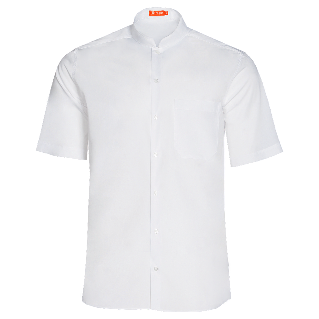 Camisa Hombre Cuello Mao Manga Corta Nobre - 927138 