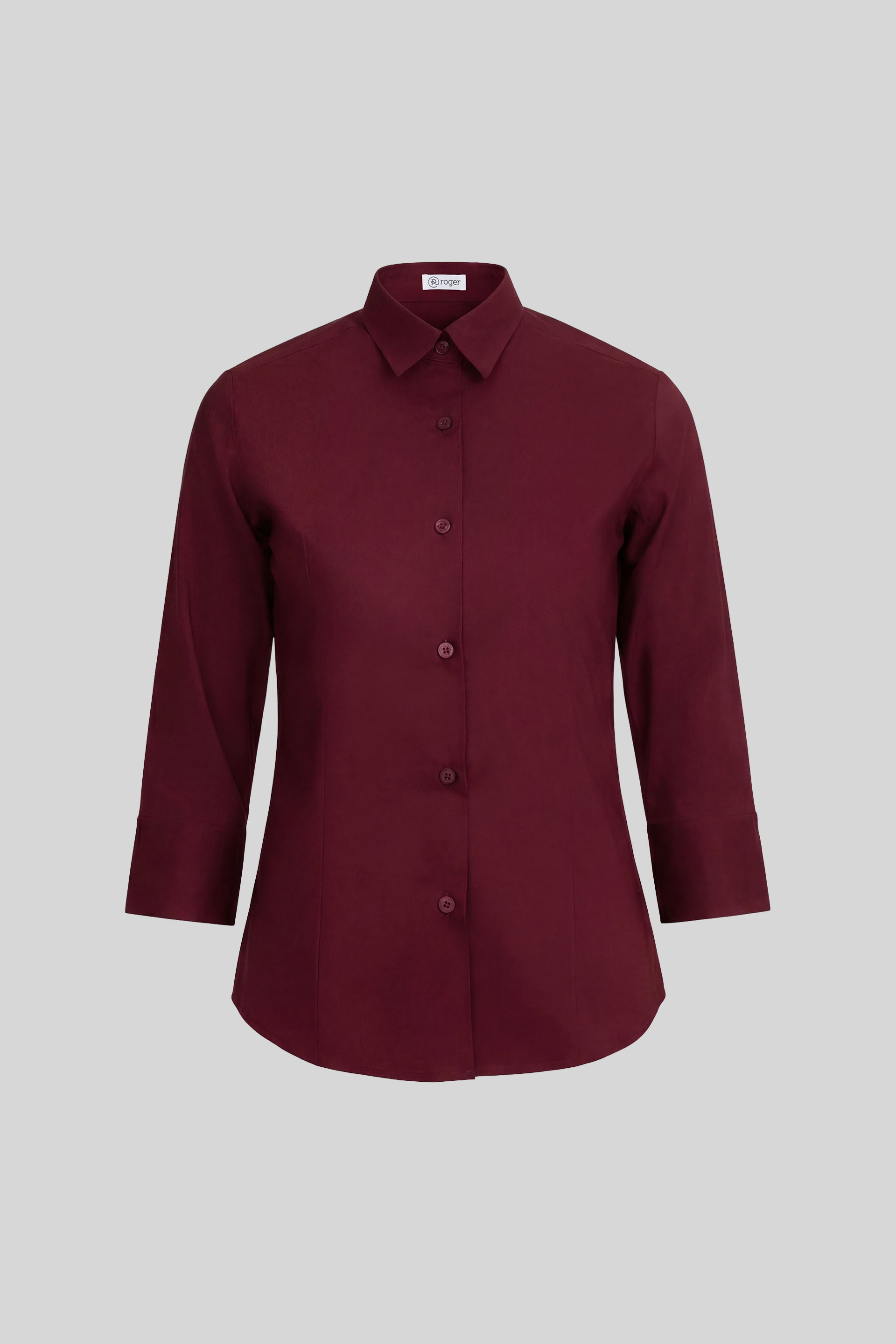 Camisa Mujer Cuello Camisero Manga 3/4 Alameda - 932138 
