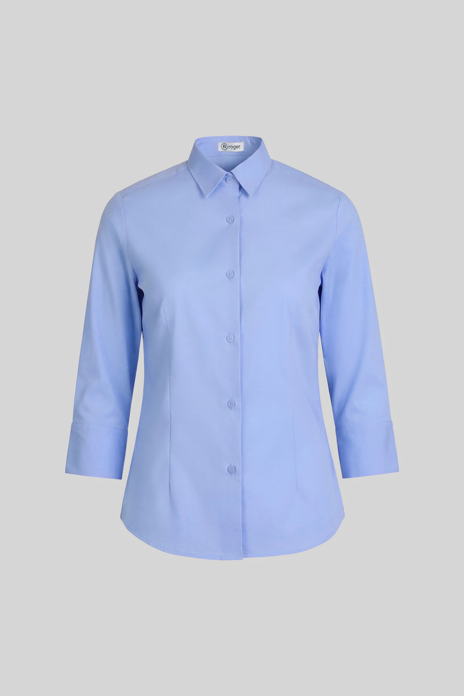 Camisa Mujer Cuello Camisero Manga 3/4 Alameda - 932138 