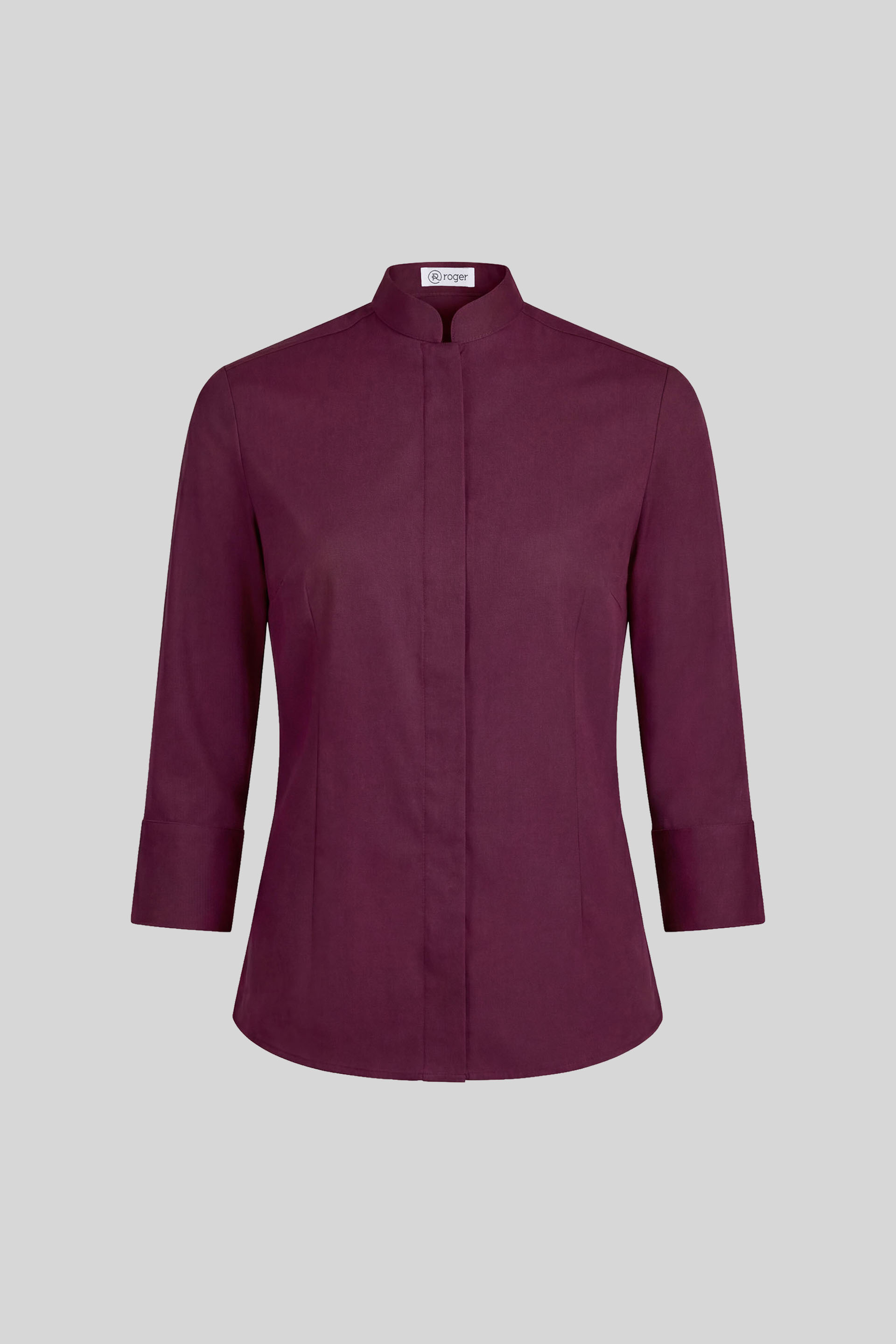 Camisa Mujer Cuello Mao Manga 3/4 Nobre - 940138 